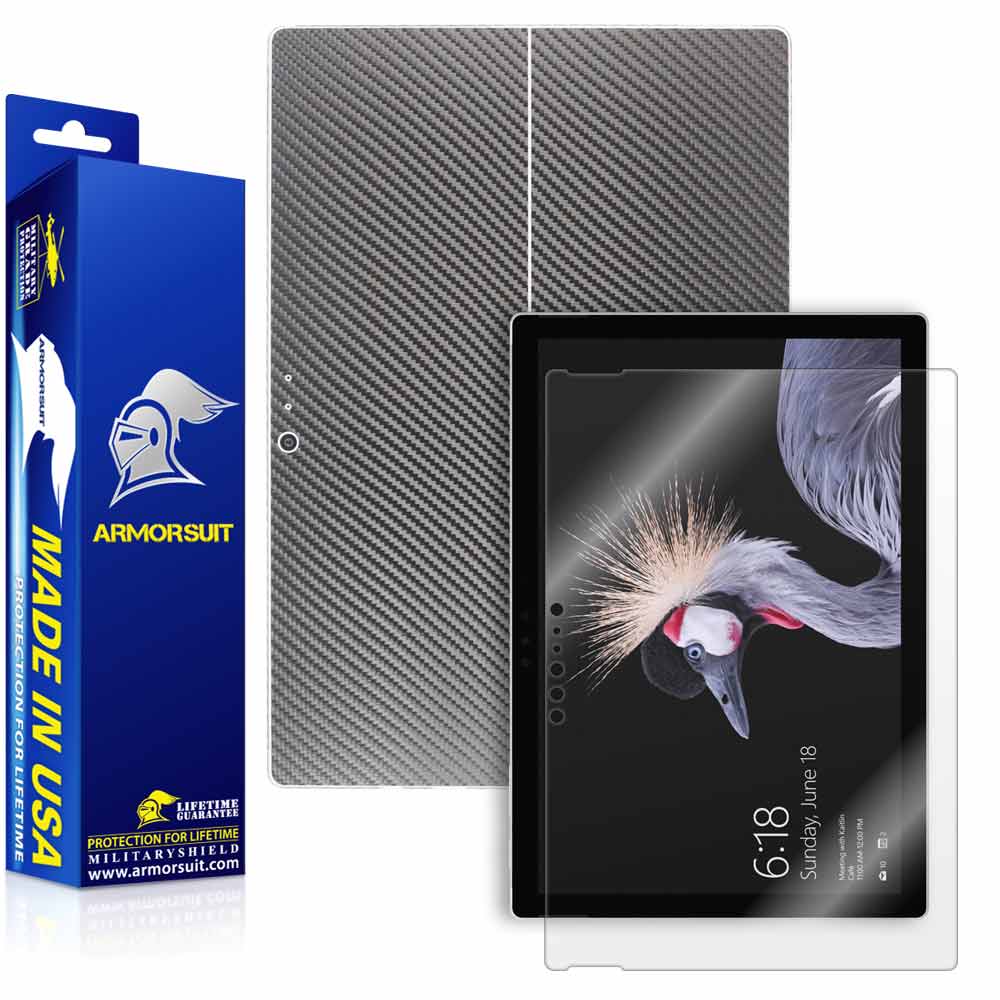 Microsoft Surface Pro (2017) Screen + Vinyl Skin Wrap Film