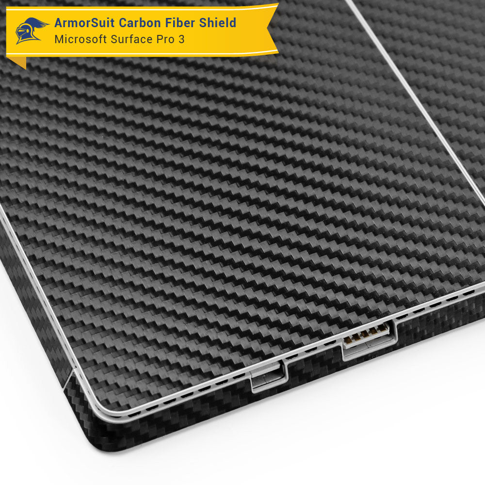 Microsoft Surface Pro 3 Screen Protector + Vinyl Skin Wrap Film