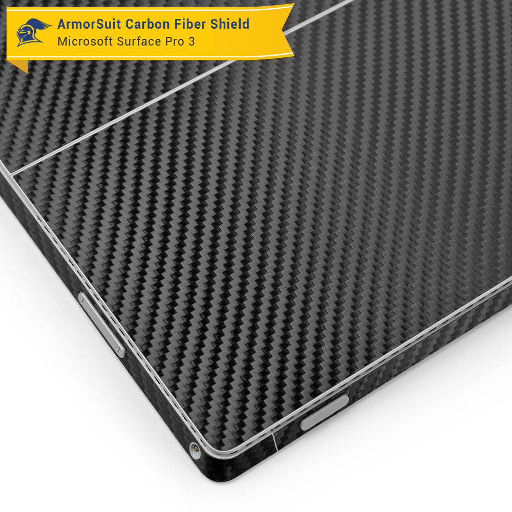 Microsoft Surface Pro 3 Screen Protector + Vinyl Skin Wrap Film