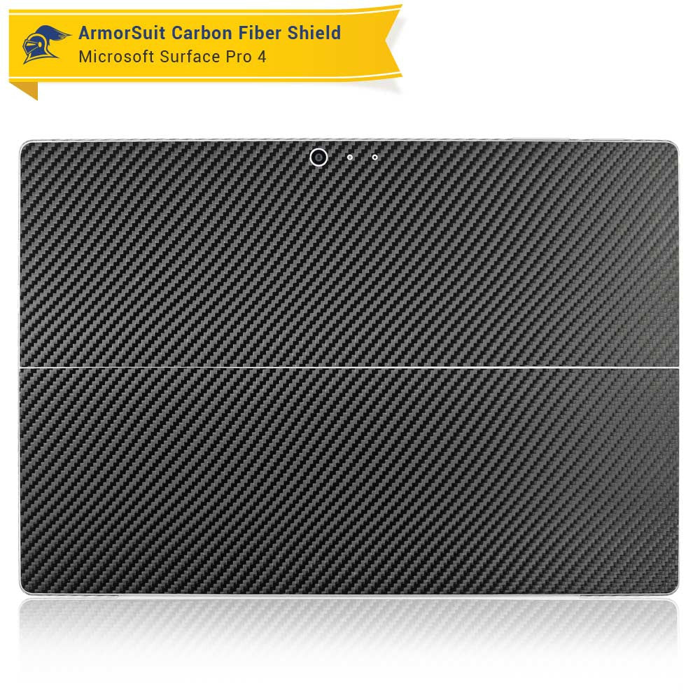Microsoft Surface Pro 4 Screen Protector + Vinyl Skin Wrap Film