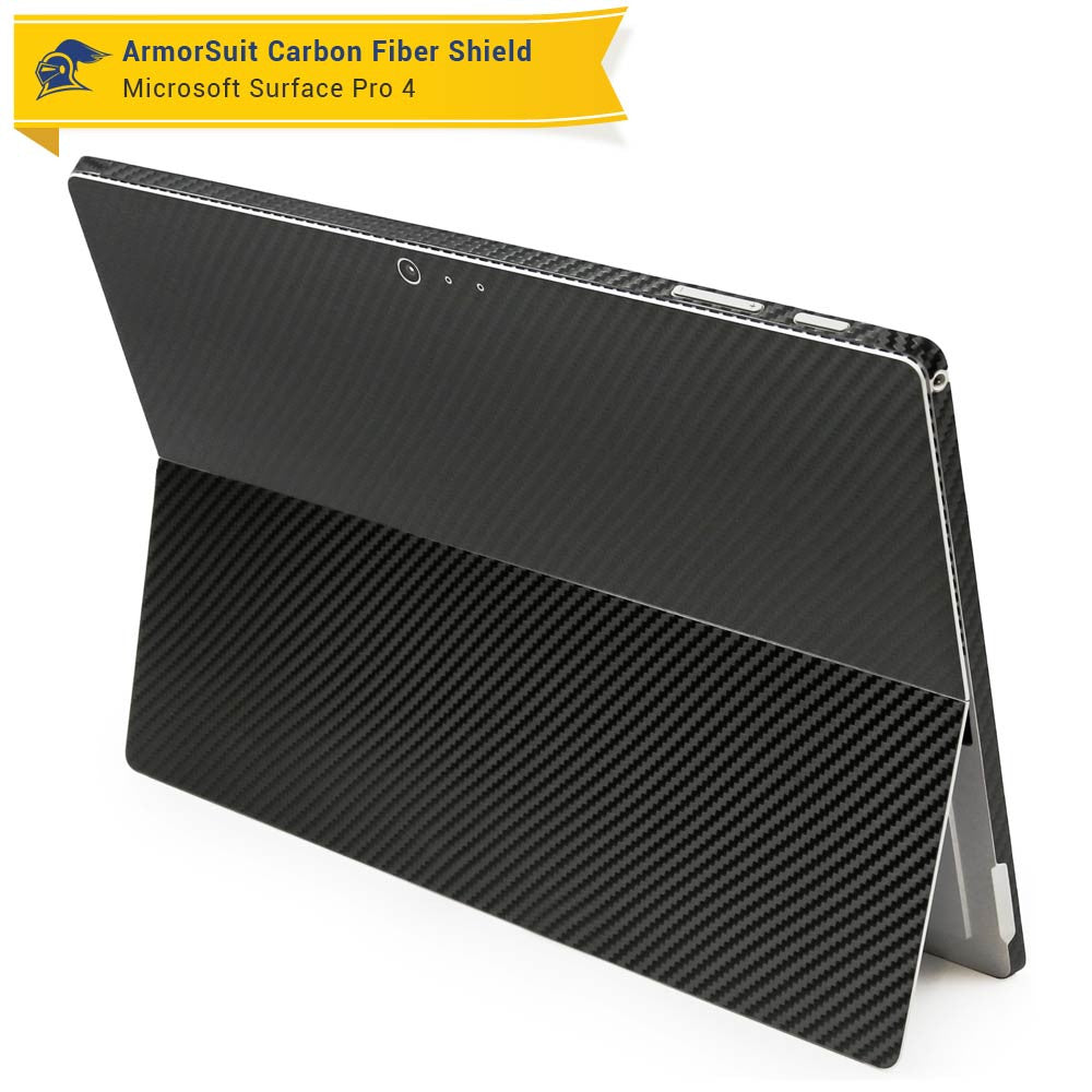 Microsoft Surface Pro 4 Screen Protector + Vinyl Skin Wrap Film