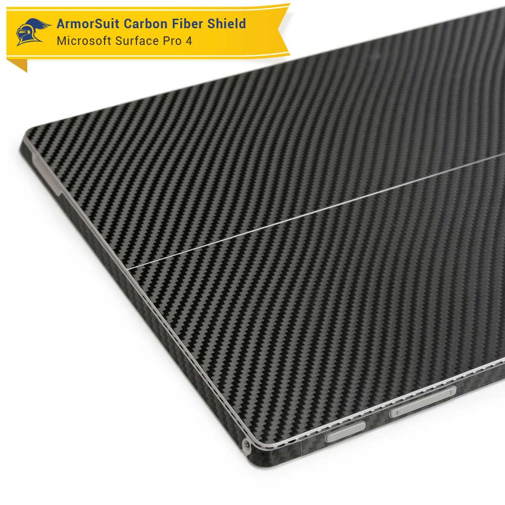 Microsoft Surface Pro 4 Screen Protector + Vinyl Skin Wrap Film