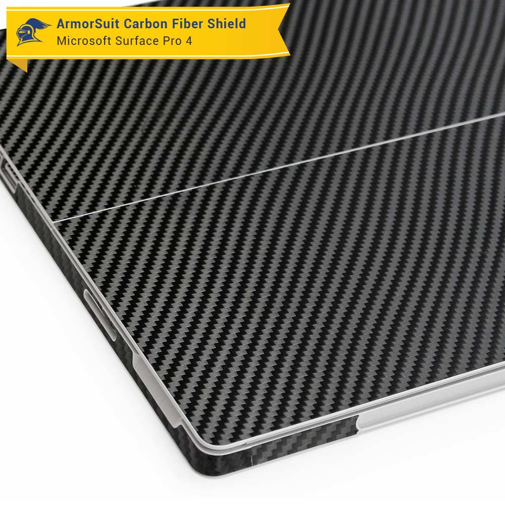 Microsoft Surface Pro 4 Screen Protector + Vinyl Skin Wrap Film