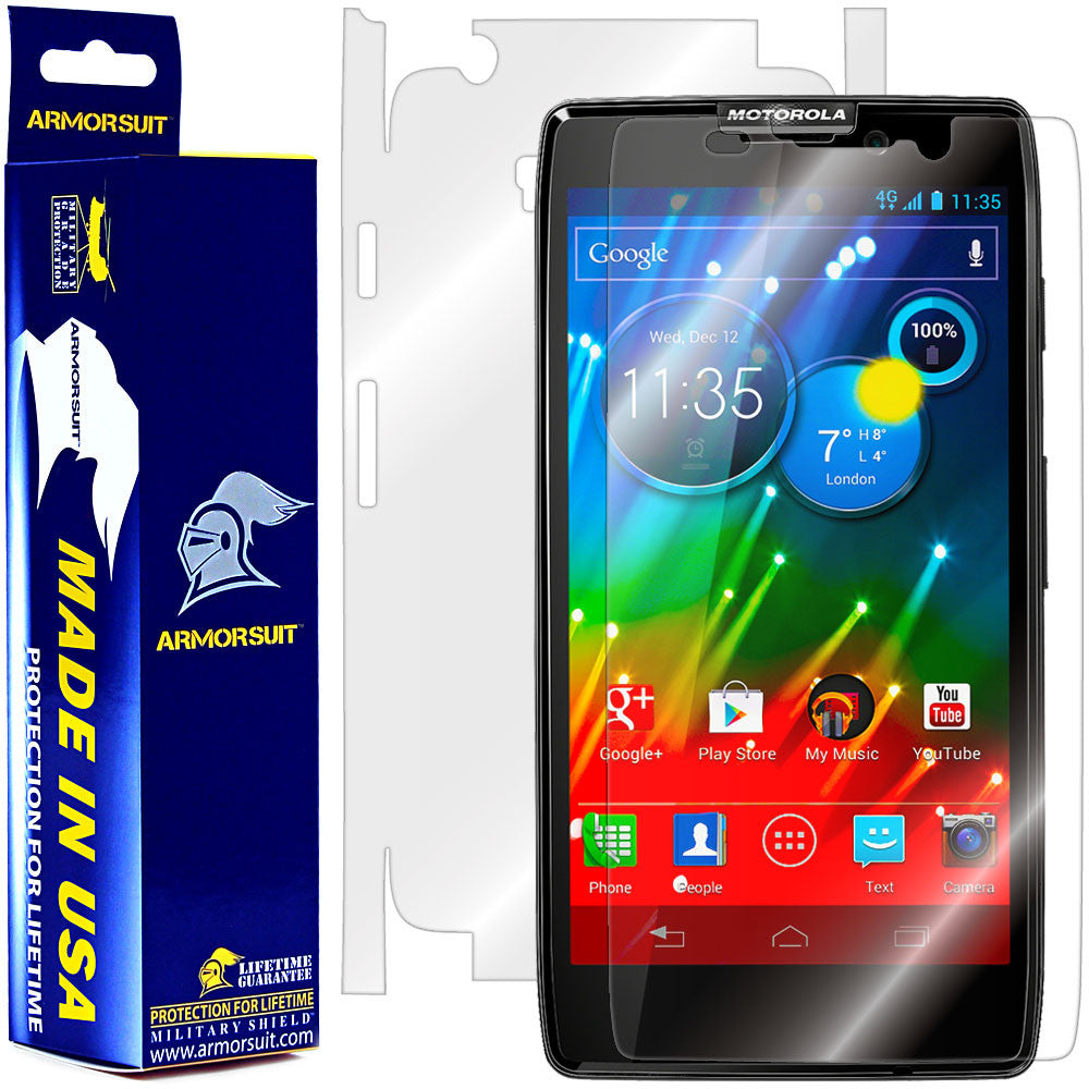 Motorola Droid Razr HD Full Body Skin Protector