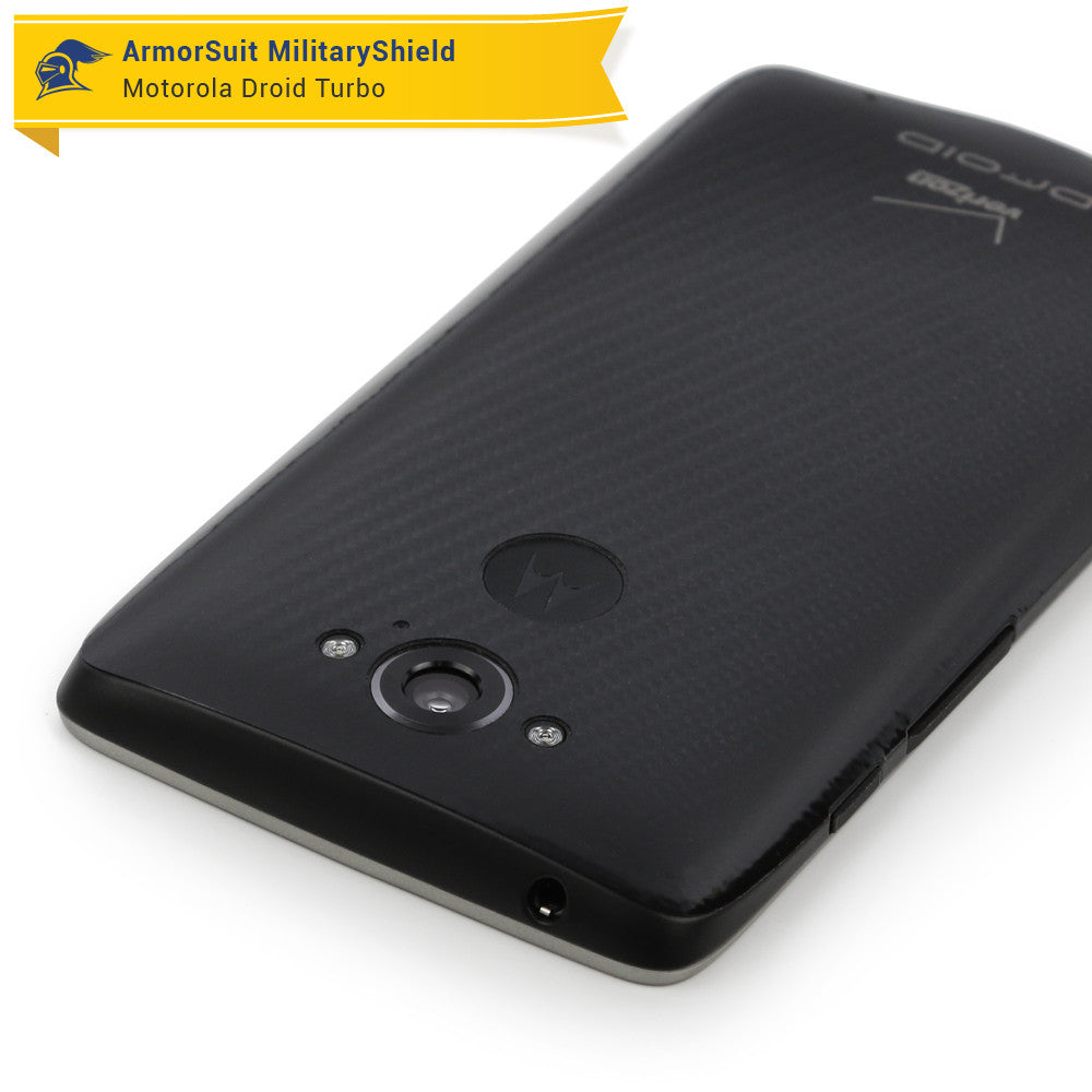 Motorola Droid Turbo Full Body Skin (Not For Special Edition Ballistic Nylon Version)