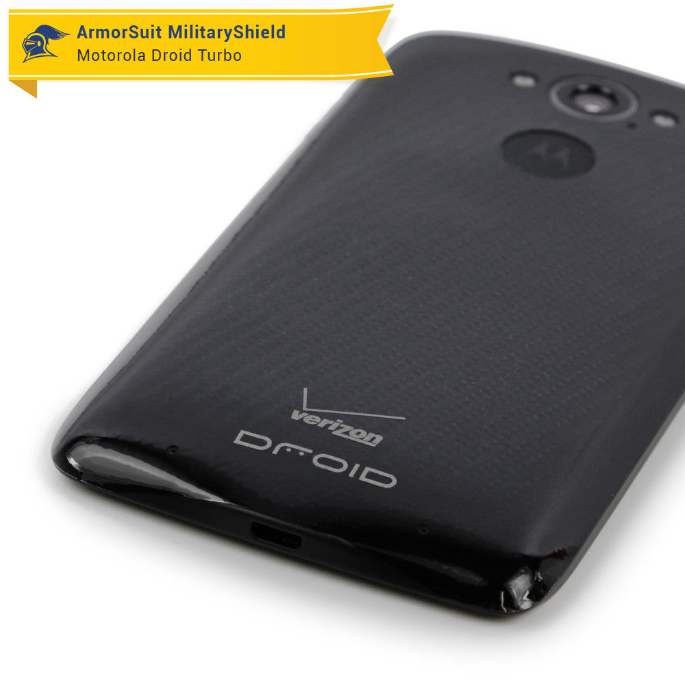 Motorola Droid Turbo Full Body Skin (Not For Special Edition Ballistic Nylon Version)