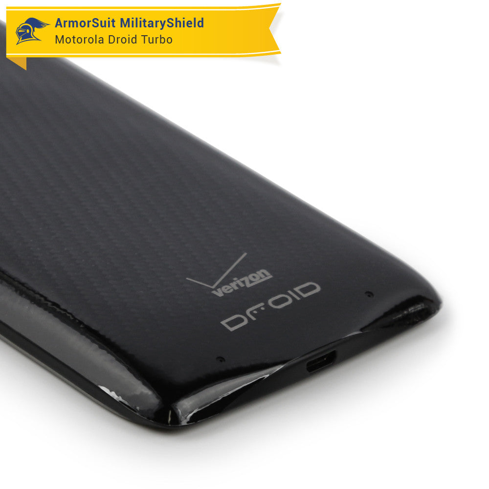 Motorola Droid Turbo Full Body Skin (Not For Special Edition Ballistic Nylon Version)