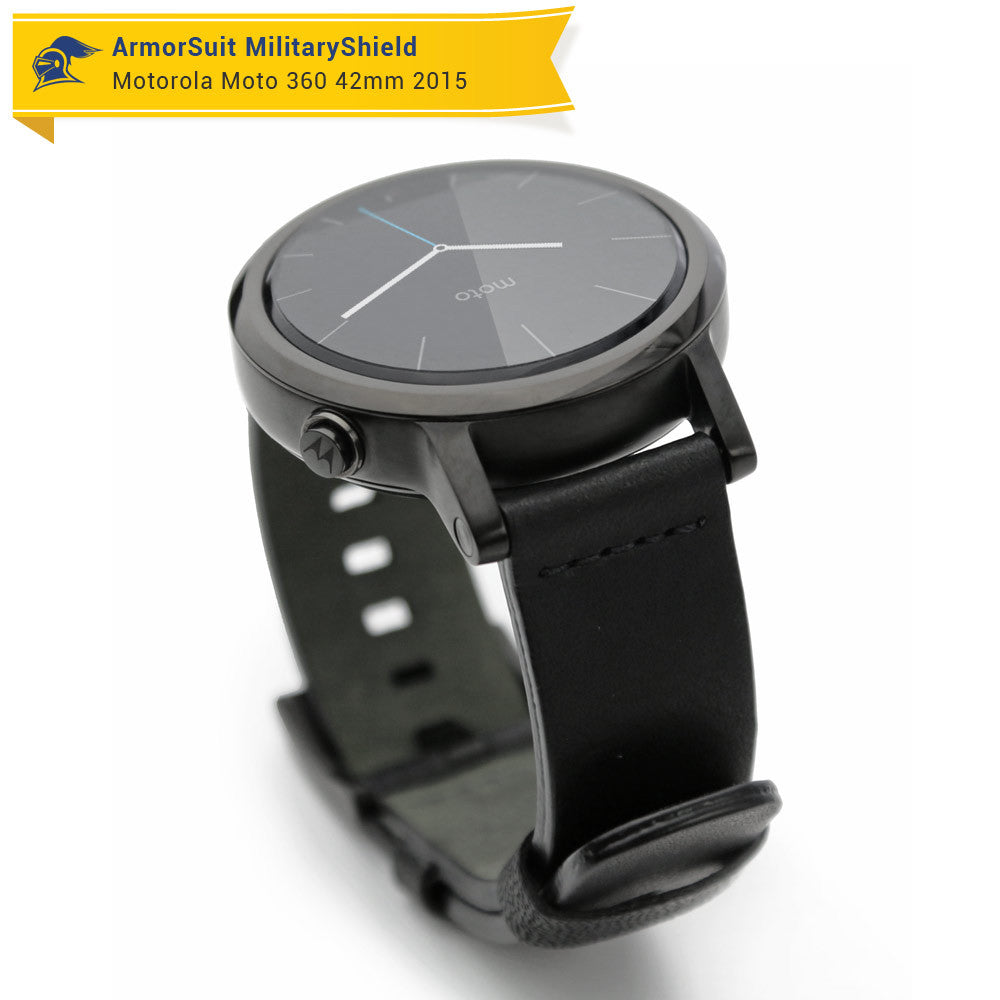 Motorola Moto 360 42mm 2nd Generation 2015 Matte (Anti-Glare) Screen Protector (2-pack)