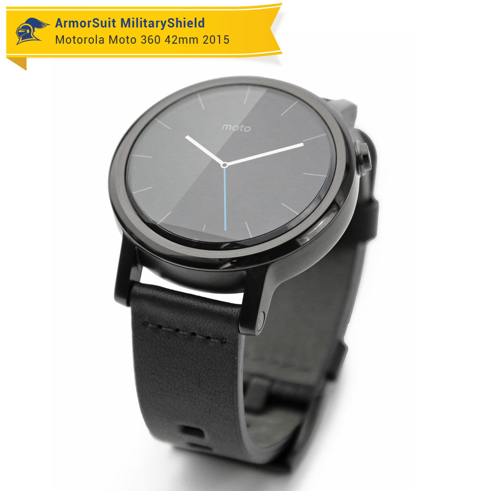 Motorola Moto 360 42mm 2nd Generation 2015 Matte (Anti-Glare) Screen Protector (2-pack)