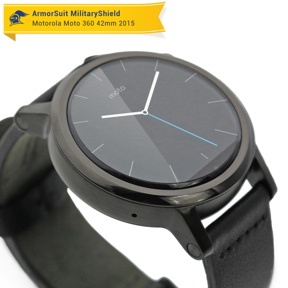 Motorola Moto 360 42mm 2nd Generation 2015 Matte (Anti-Glare) Screen Protector (2-pack)