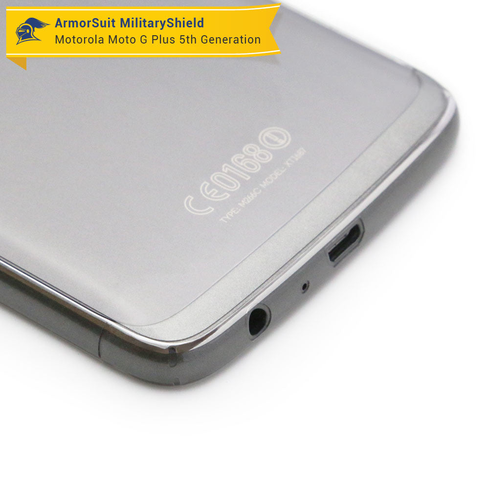 Motorola Moto G Plus 5th Generation Full Body Skin Protector