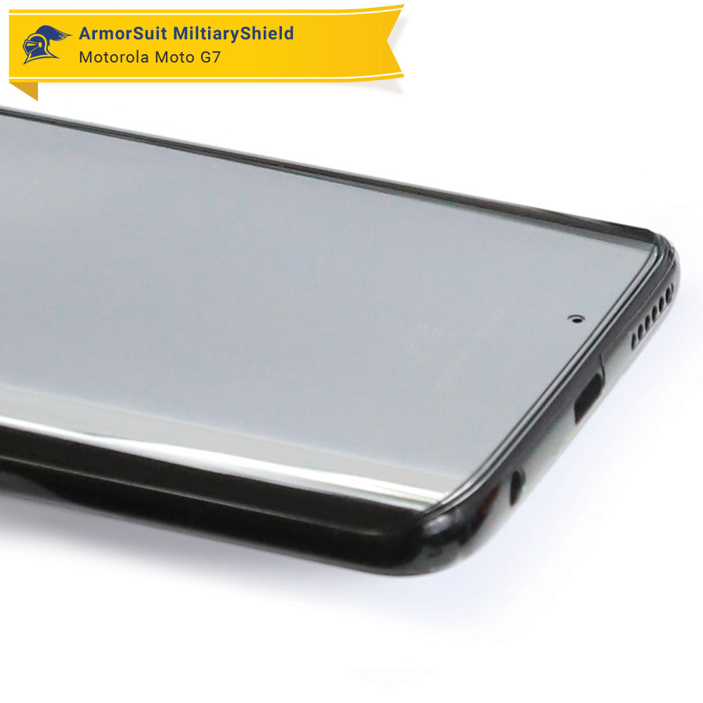 Motorola Moto G7 Screen Protector + Full Body Skin Protector