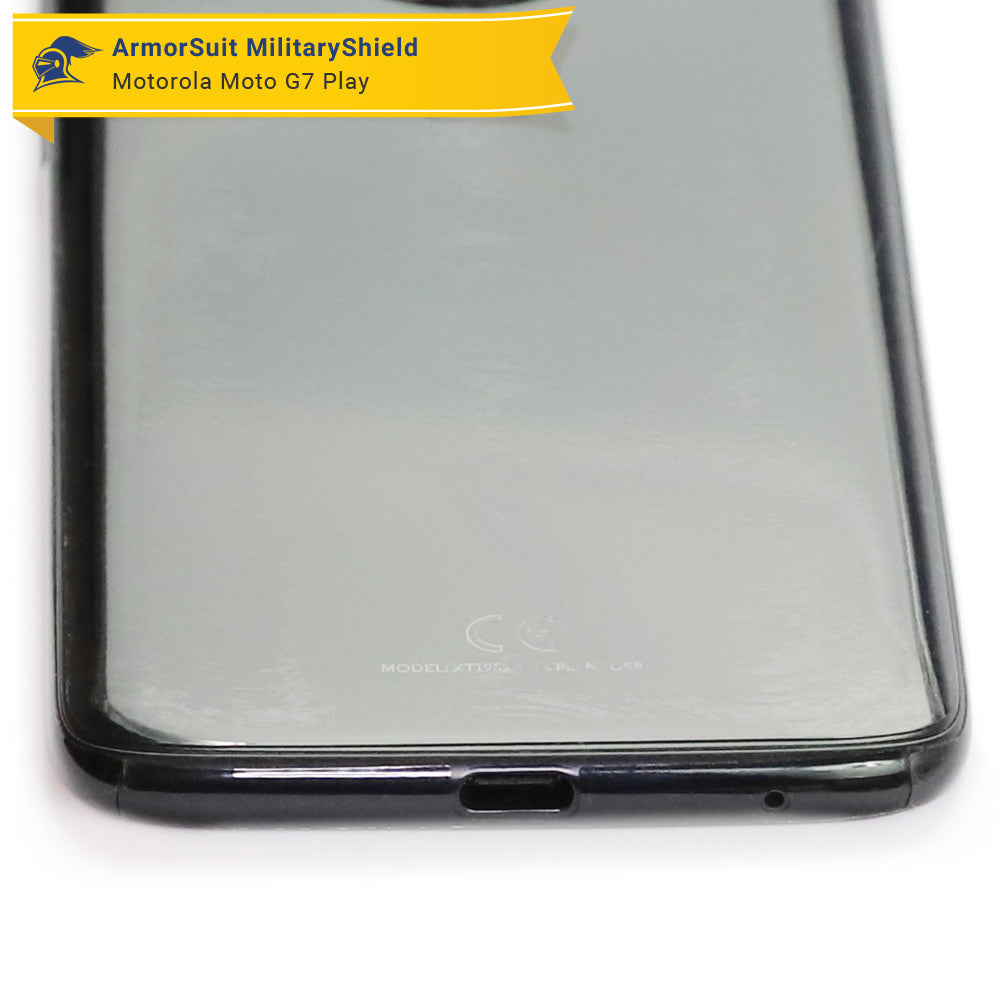 Motorola Moto G7 Play Screen Protector + Full Body Skin Protector