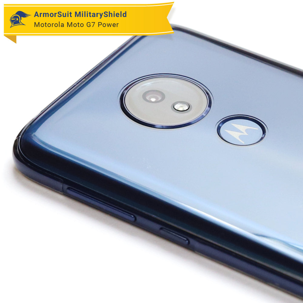 Motorola Moto G7 Power Screen Protector + Full Body Skin Protector