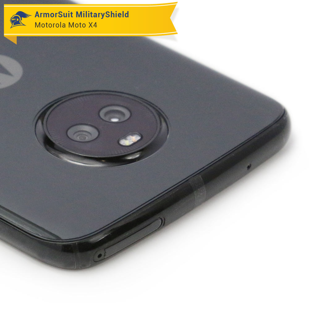 Motorola Moto X4 Screen Protector + Full Body Skin Protector