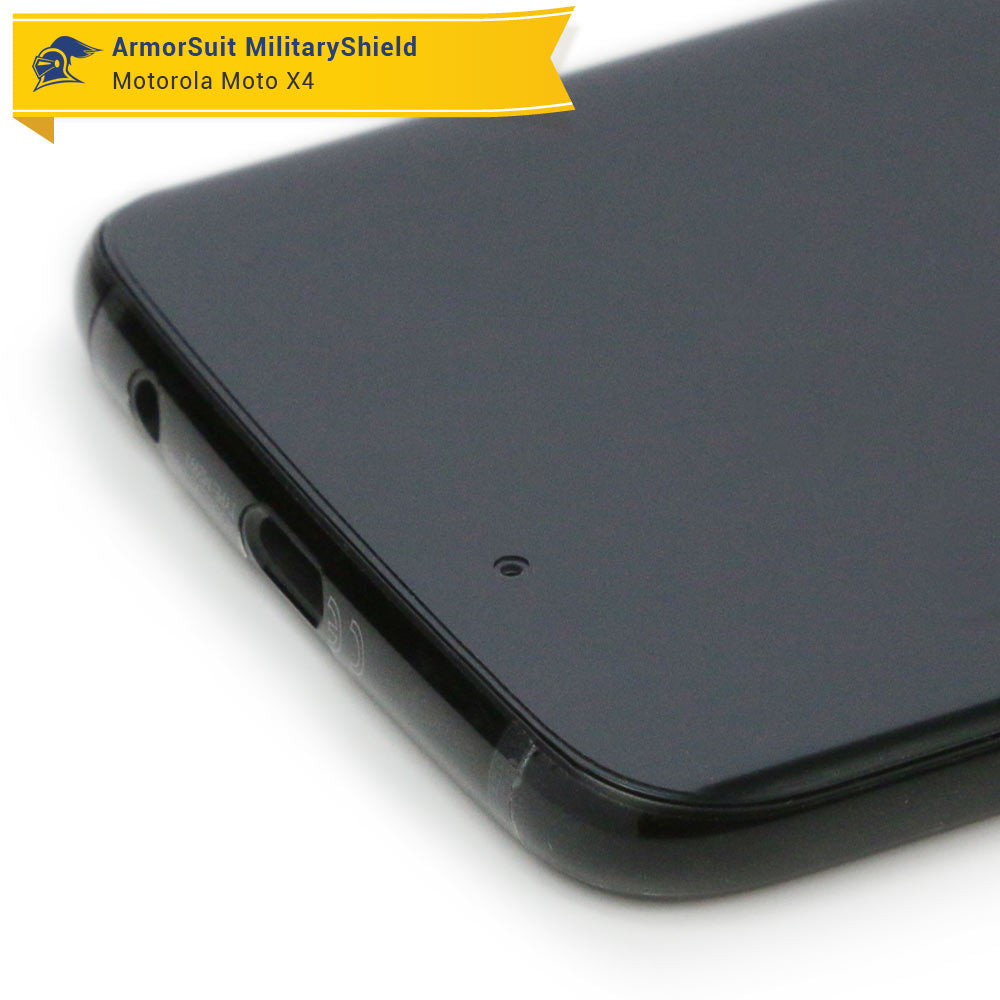 Motorola Moto X4 Screen Protector + Full Body Skin Protector