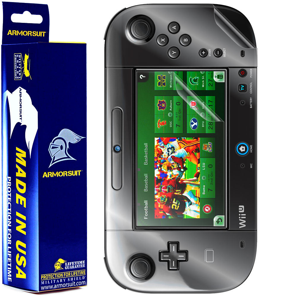 Nintendo Wii U GamePad Full Body Skin Protector - Main Image