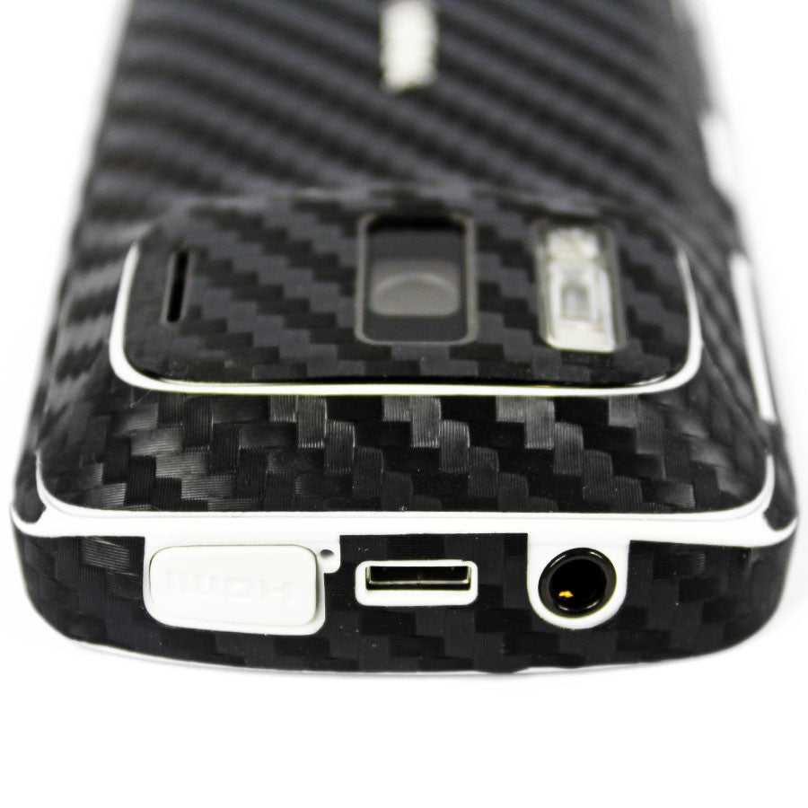 Nokia 808 PureView Screen Protector + Black Carbon Fiber Film Protector