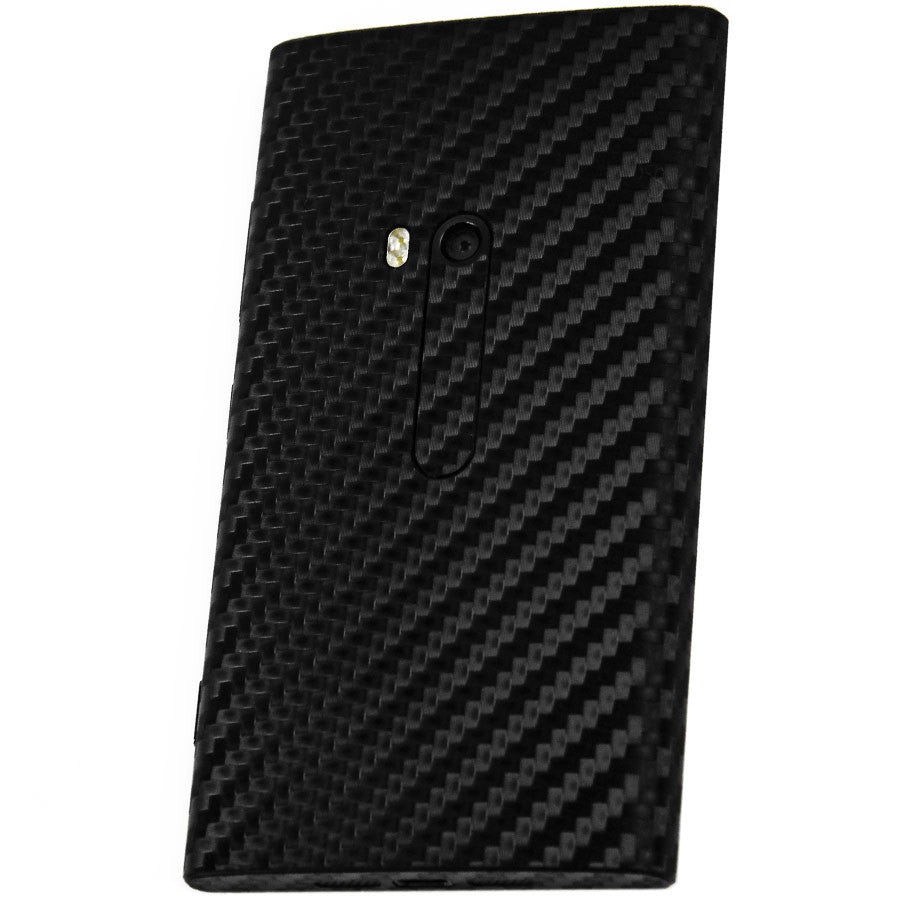 Nokia Lumia 920 Screen Protector + Black Carbon Fiber Film Protector