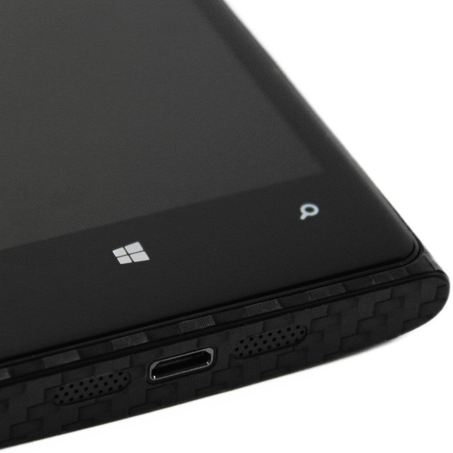 Nokia Lumia 920 Screen Protector + Black Carbon Fiber Film Protector