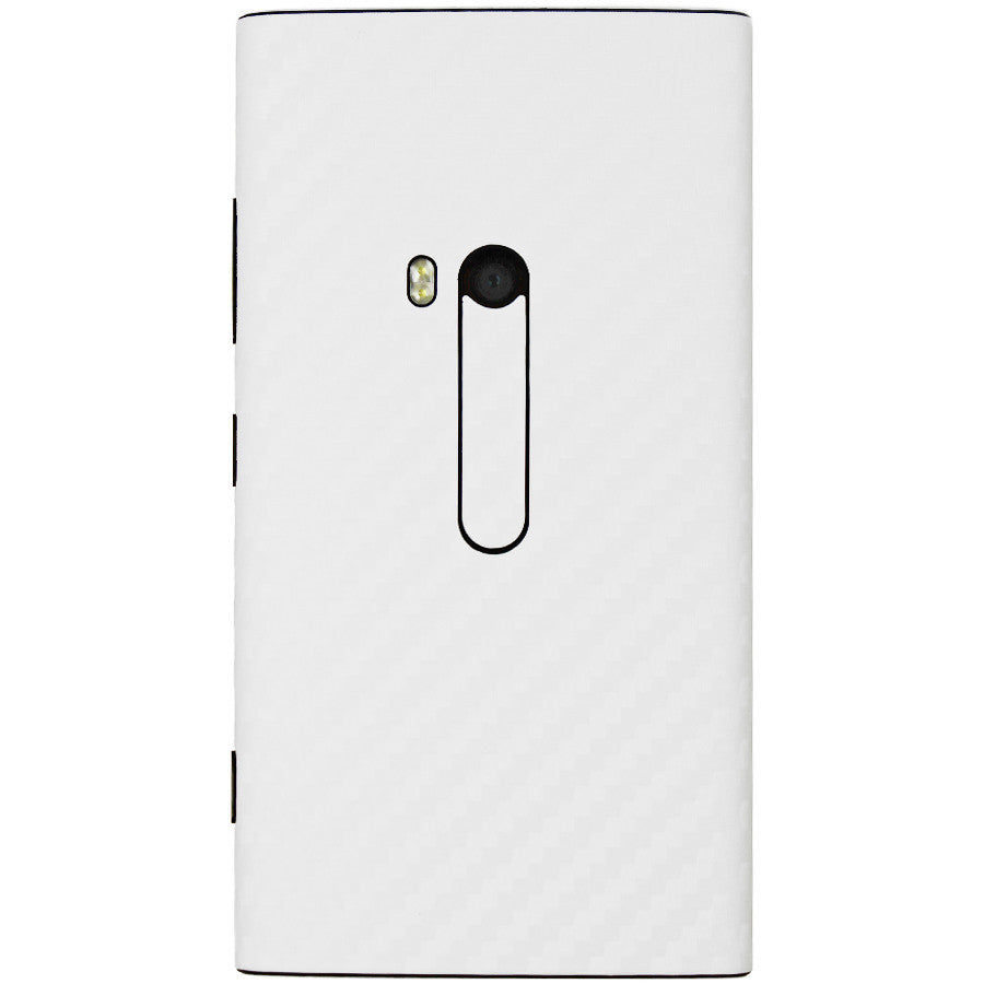 Nokia Lumia 920 Screen Protector + White Carbon Fiber Film Protector