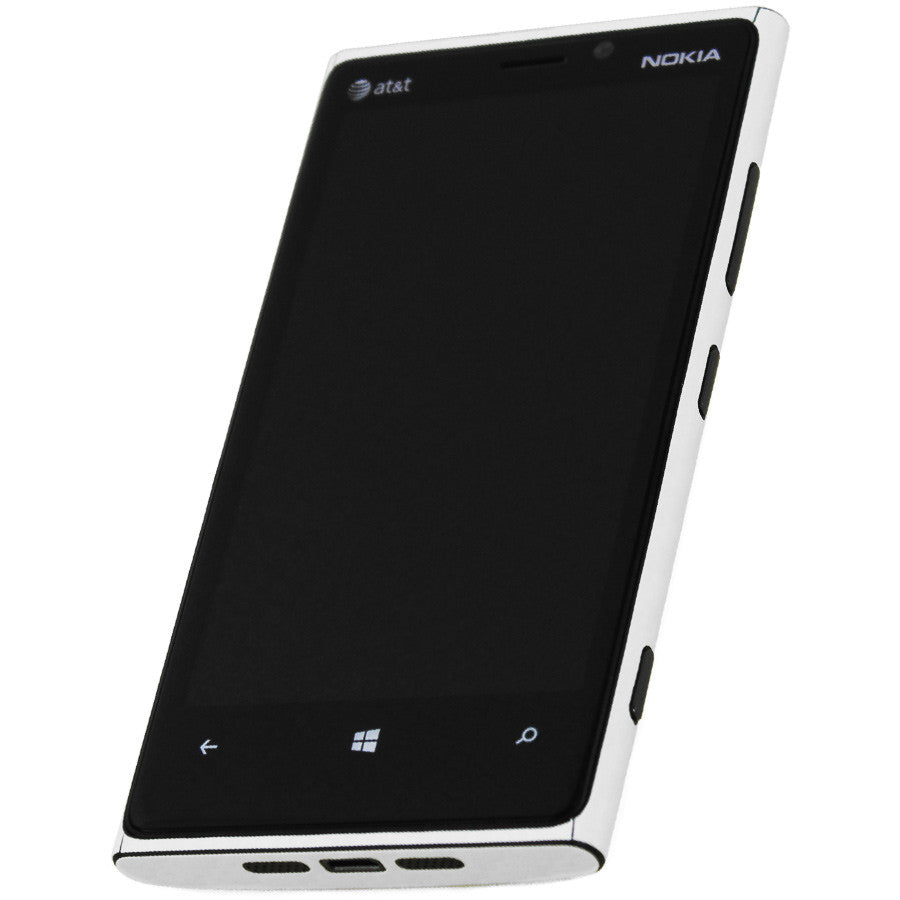 Nokia Lumia 920 Screen Protector + White Carbon Fiber Film Protector