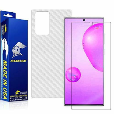 Samsung Galaxy Note 20/ Note 20 5g Screen Protector + Carbon Fiber Skin