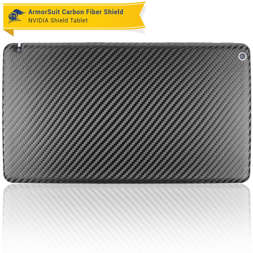 NVIDIA SHIELD Screen Protector + Black Carbon Fiber Skin