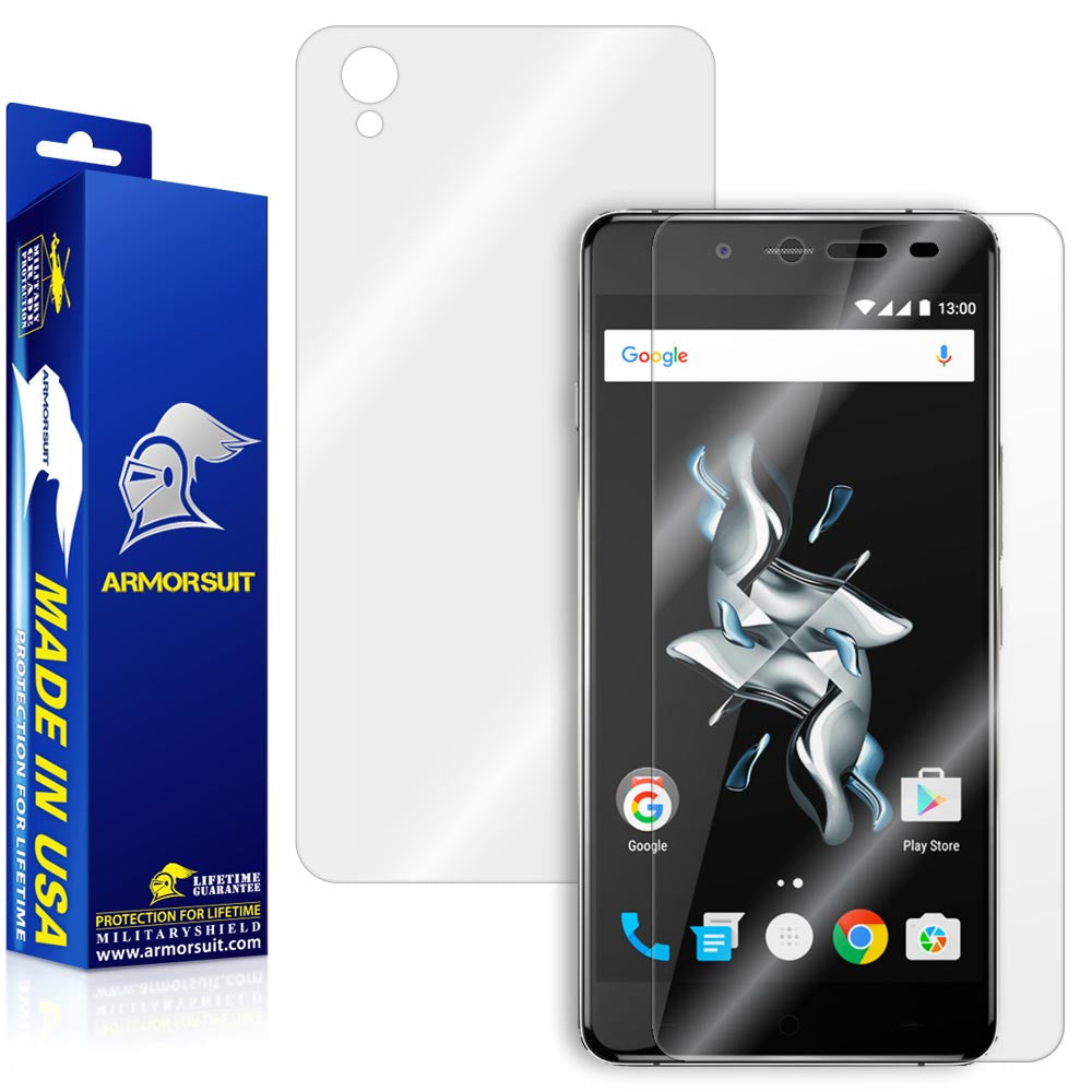 OnePlus X Screen Protector + Full Body Skin Protector