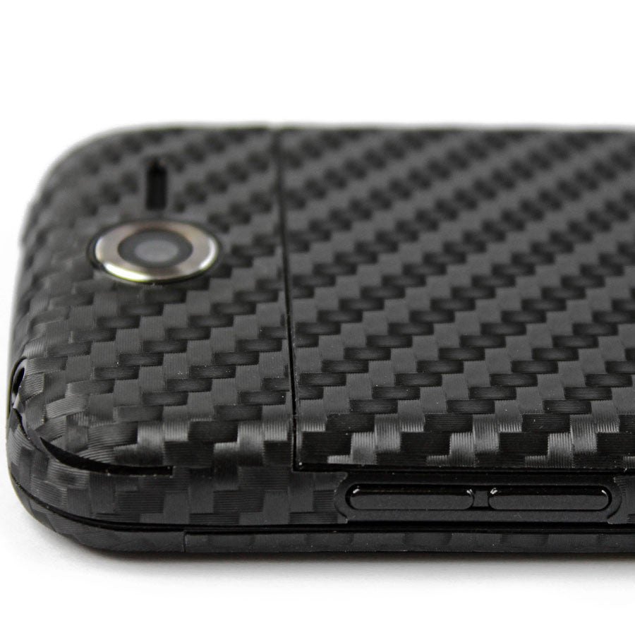 Pantech Renue Screen Protector + Black Carbon Fiber Skin Protector