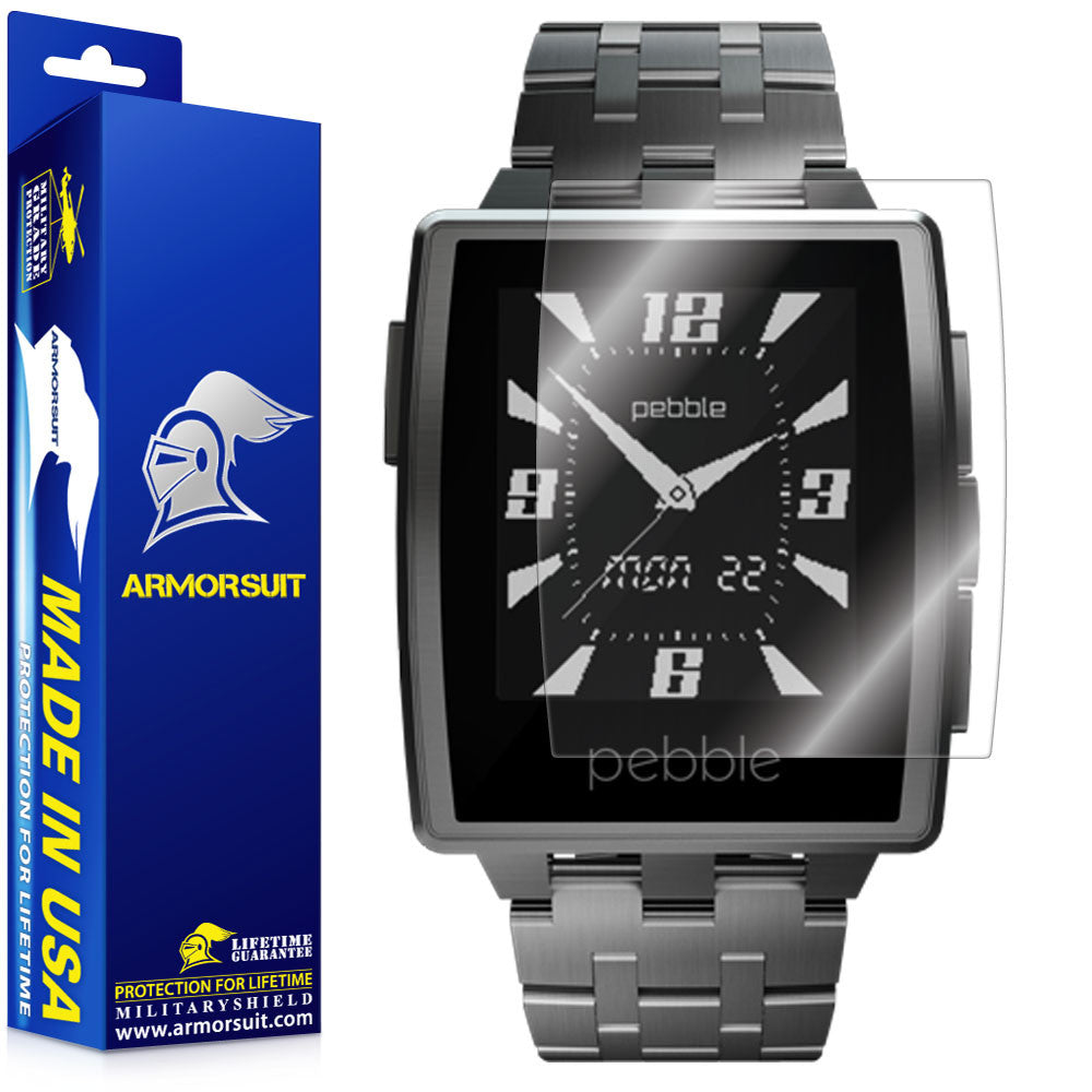 Pebble Steel Smartwatch Screen Protector (2-pack)