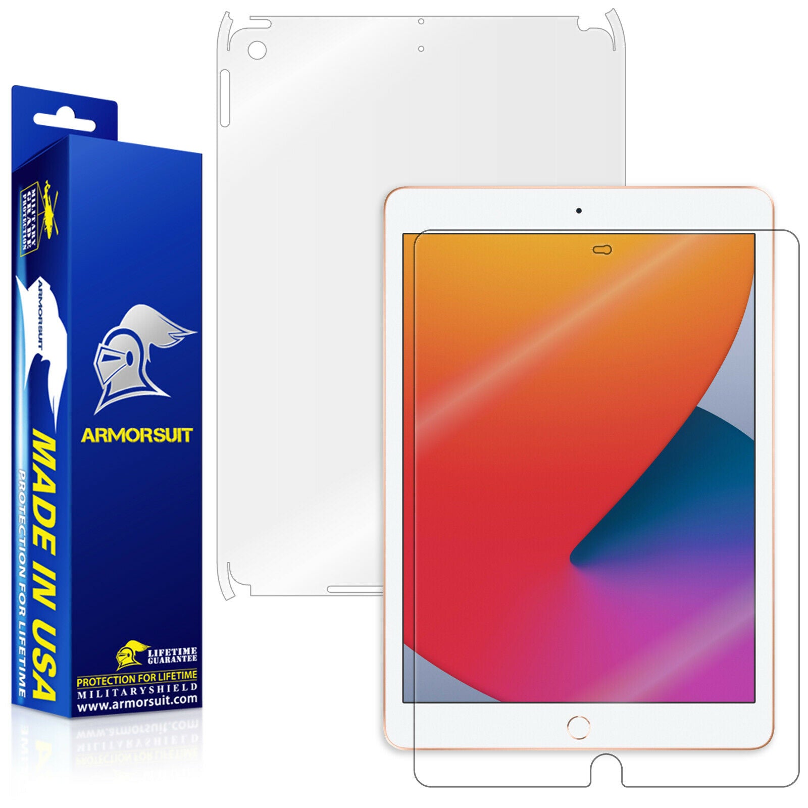Apple iPad 10.2" (2019-2021) Screen Protector + Full-Body