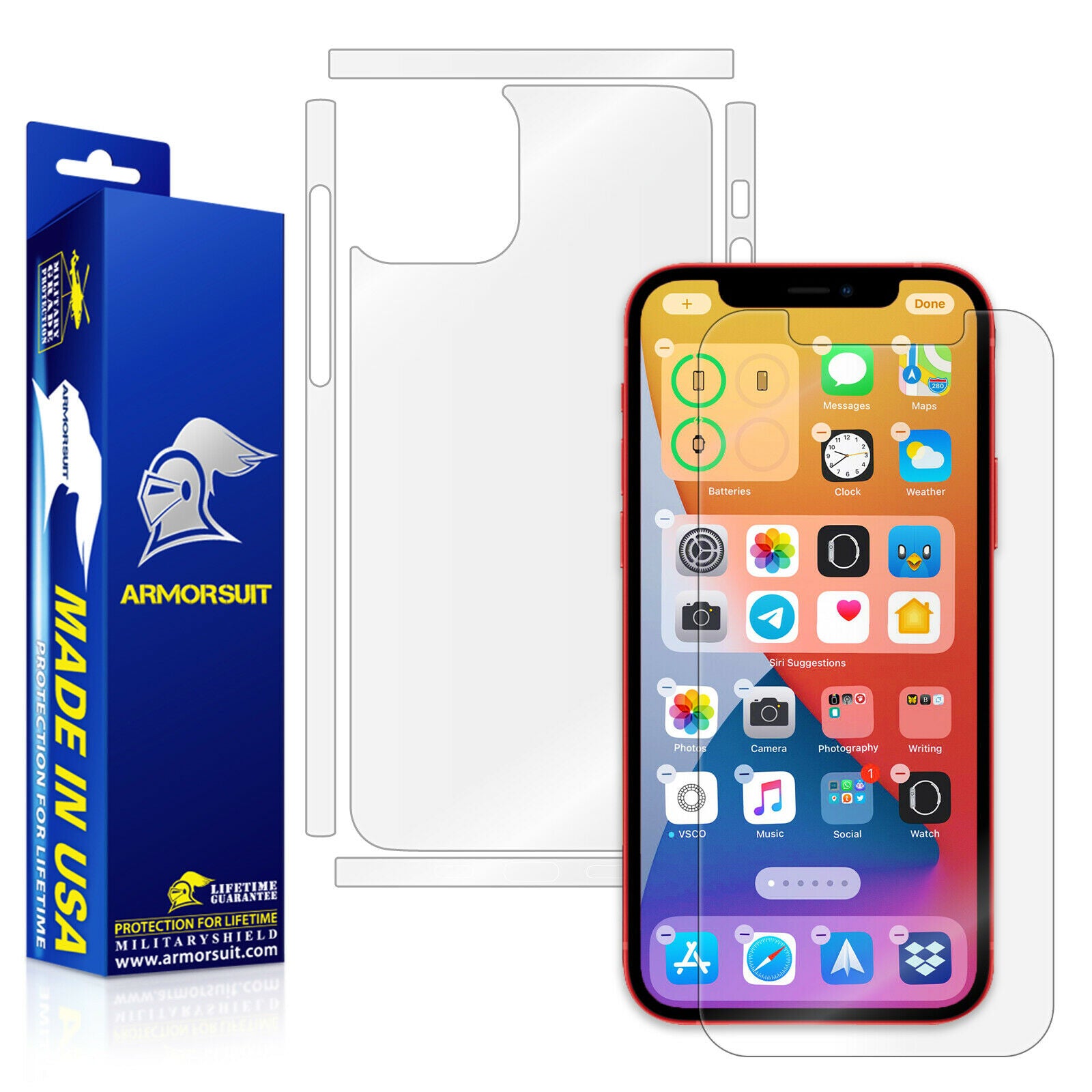 iPhone 12 (6.1) Screen Protector Full-Body