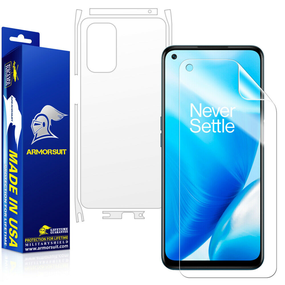 OnePlus Nord N200 5G Screen Protector + Full Body Skin