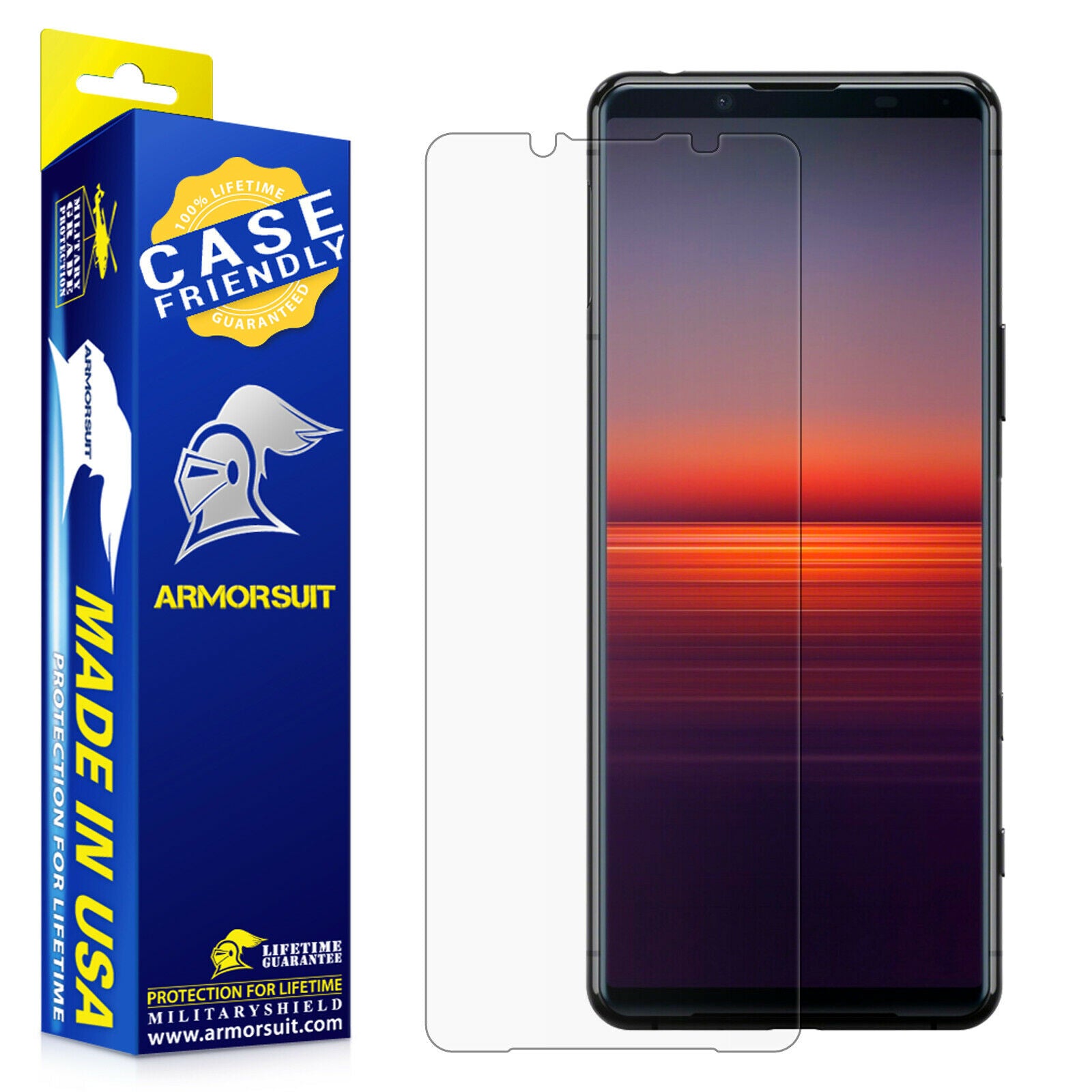 2-Pack] Sony Xperia II Screen Protector (Case-Friendly Matte)