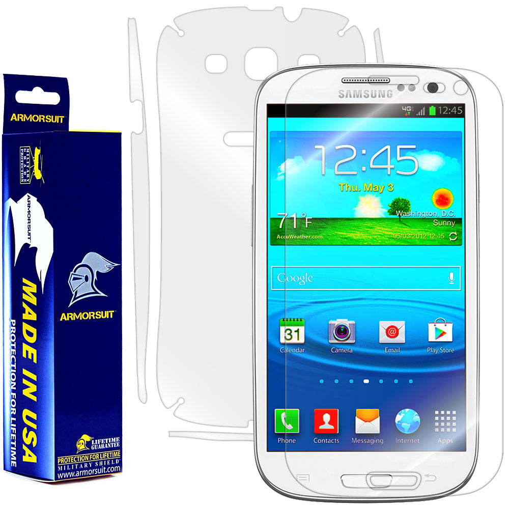 Samsung Galaxy S3 Full Body Skin Protector