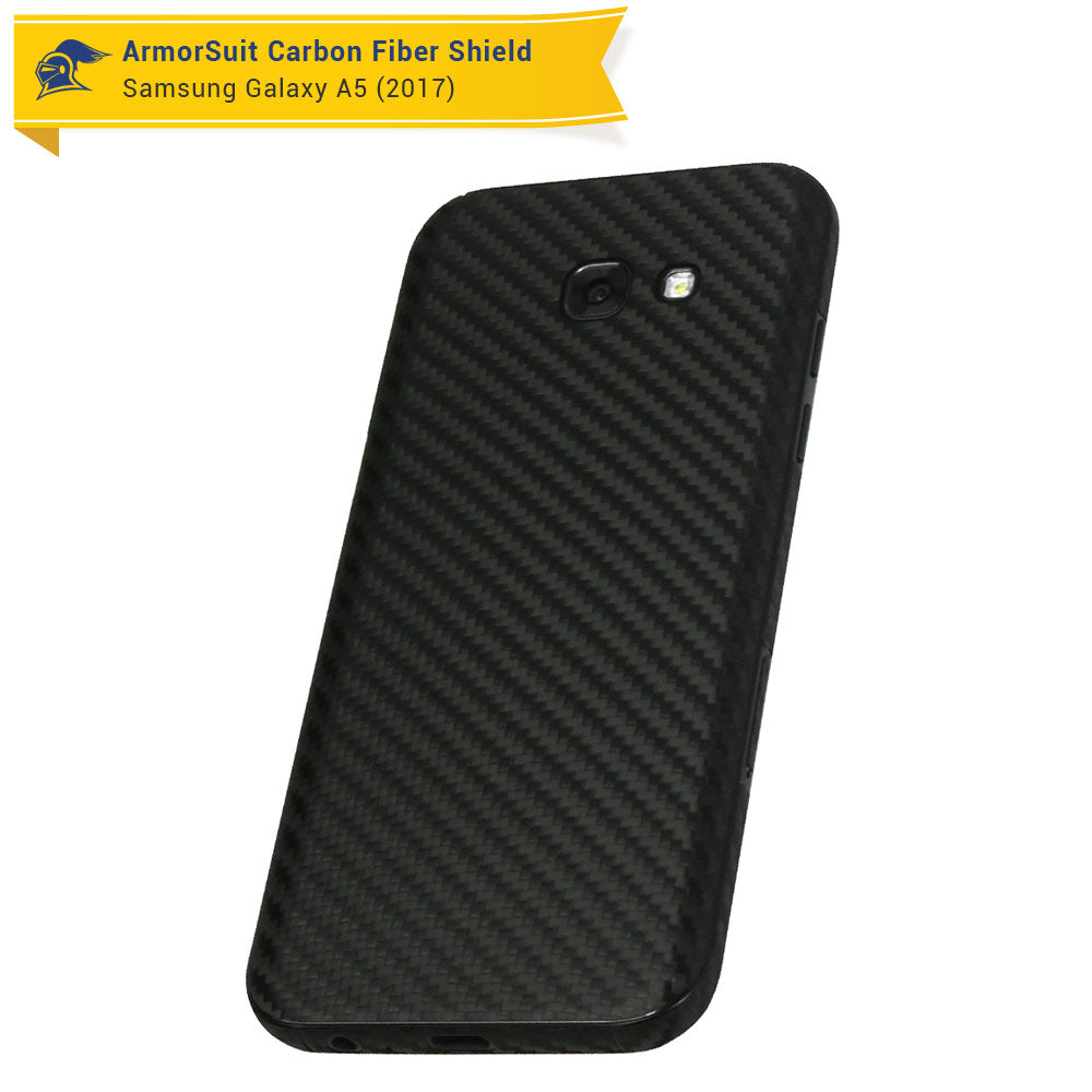Samsung Galaxy A5 (2017) Screen Protector + Carbon Fiber Skin