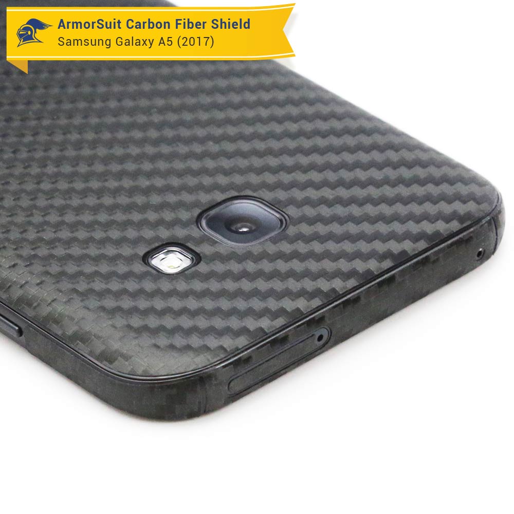 Samsung Galaxy A5 (2017) Screen Protector + Carbon Fiber Skin