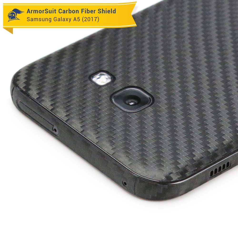 Samsung Galaxy A5 (2017) Screen Protector + Carbon Fiber Skin