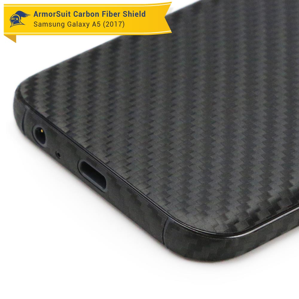 Samsung Galaxy A5 (2017) Screen Protector + Carbon Fiber Skin