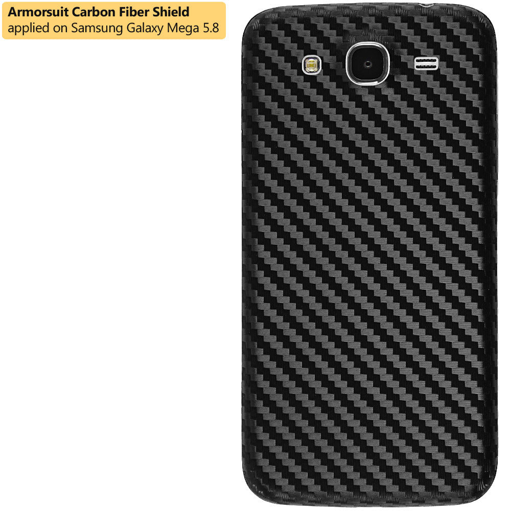 Samsung Galaxy Mega 5.8 Screen Protector + Carbon Fiber Film Protector