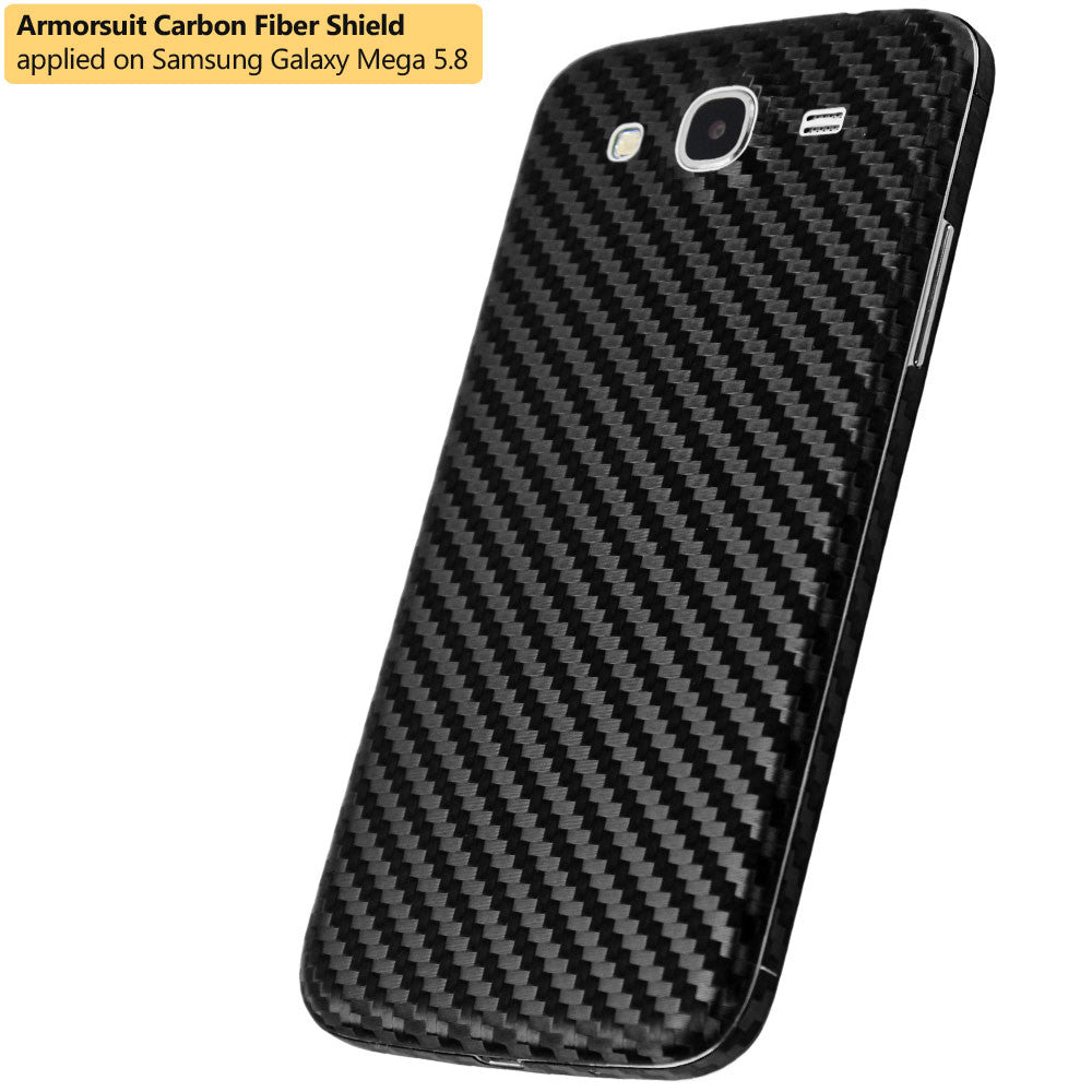 Samsung Galaxy Mega 5.8 Screen Protector + Carbon Fiber Film Protector