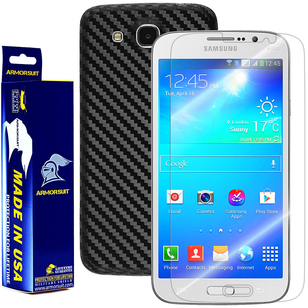 Samsung Galaxy Mega 5.8 Screen Protector + Carbon Fiber Film Protector