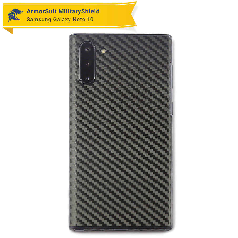 Samsung Galaxy Note 10 Carbon Fiber Skin Protector