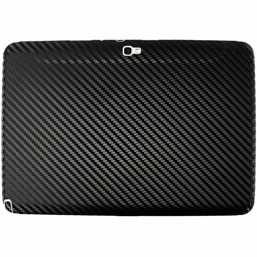 Samsung Galaxy Note 10.1 Screen Protector + Black Carbon Fiber Skin Protector