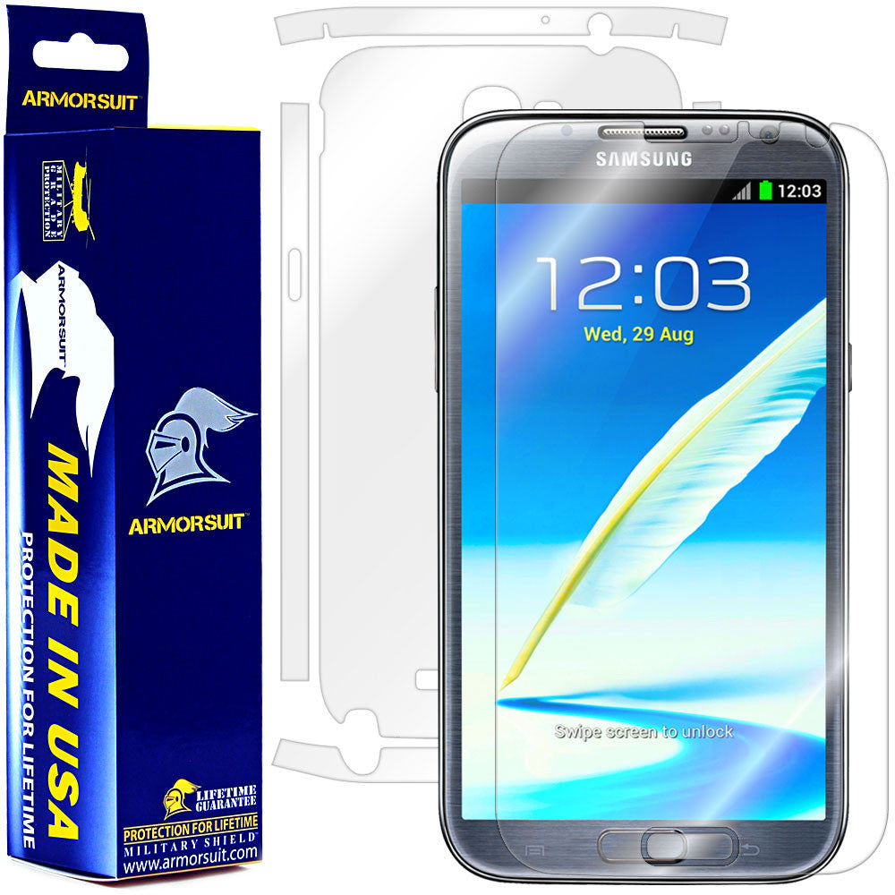 Samsung Galaxy Note II Full Body Skin Protector