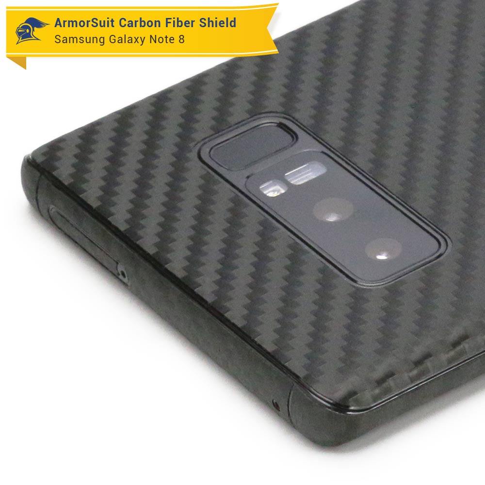 Samsung Galaxy Note 8 Carbon Fiber Skin Protector