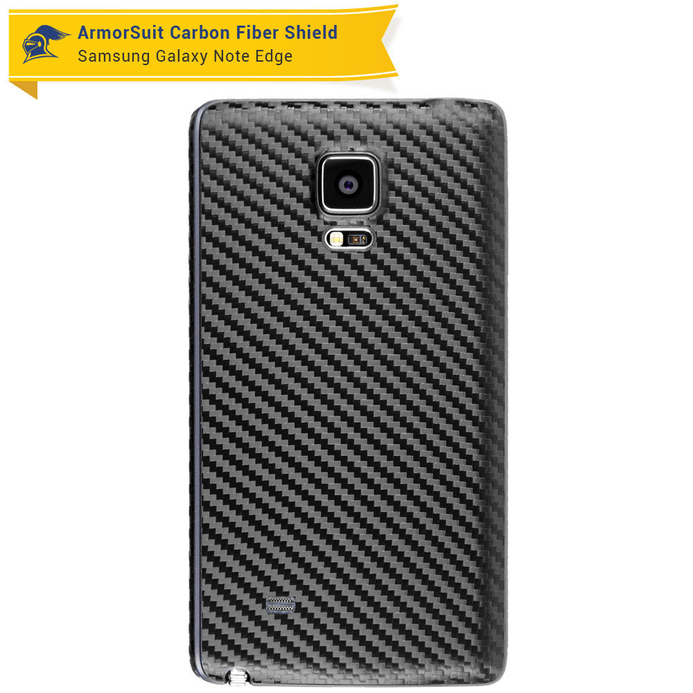 Samsung Galaxy Note Edge Protector + Carbon Fiber Skin