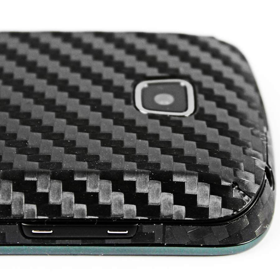 Samsung Galaxy Proclaim Screen Protector + Black Carbon Fiber Skin Protector