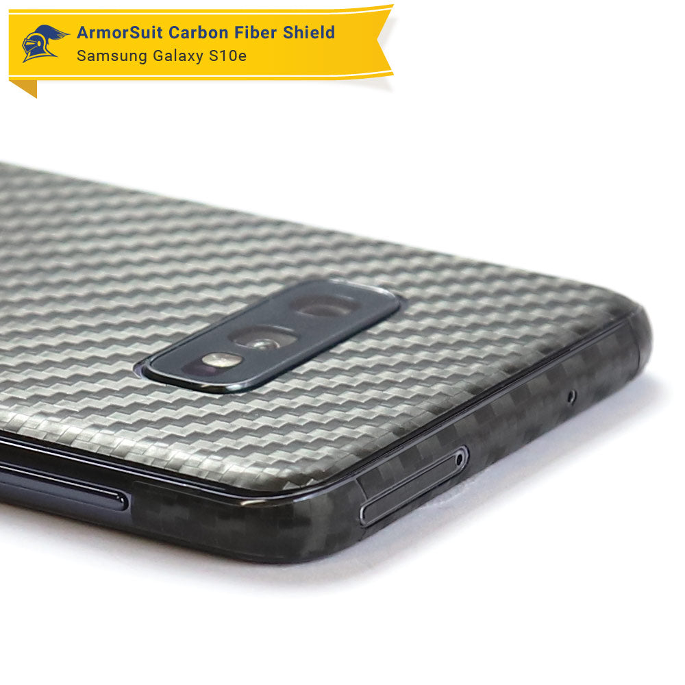 Samsung Galaxy S10e Carbon Fiber Skin Protector